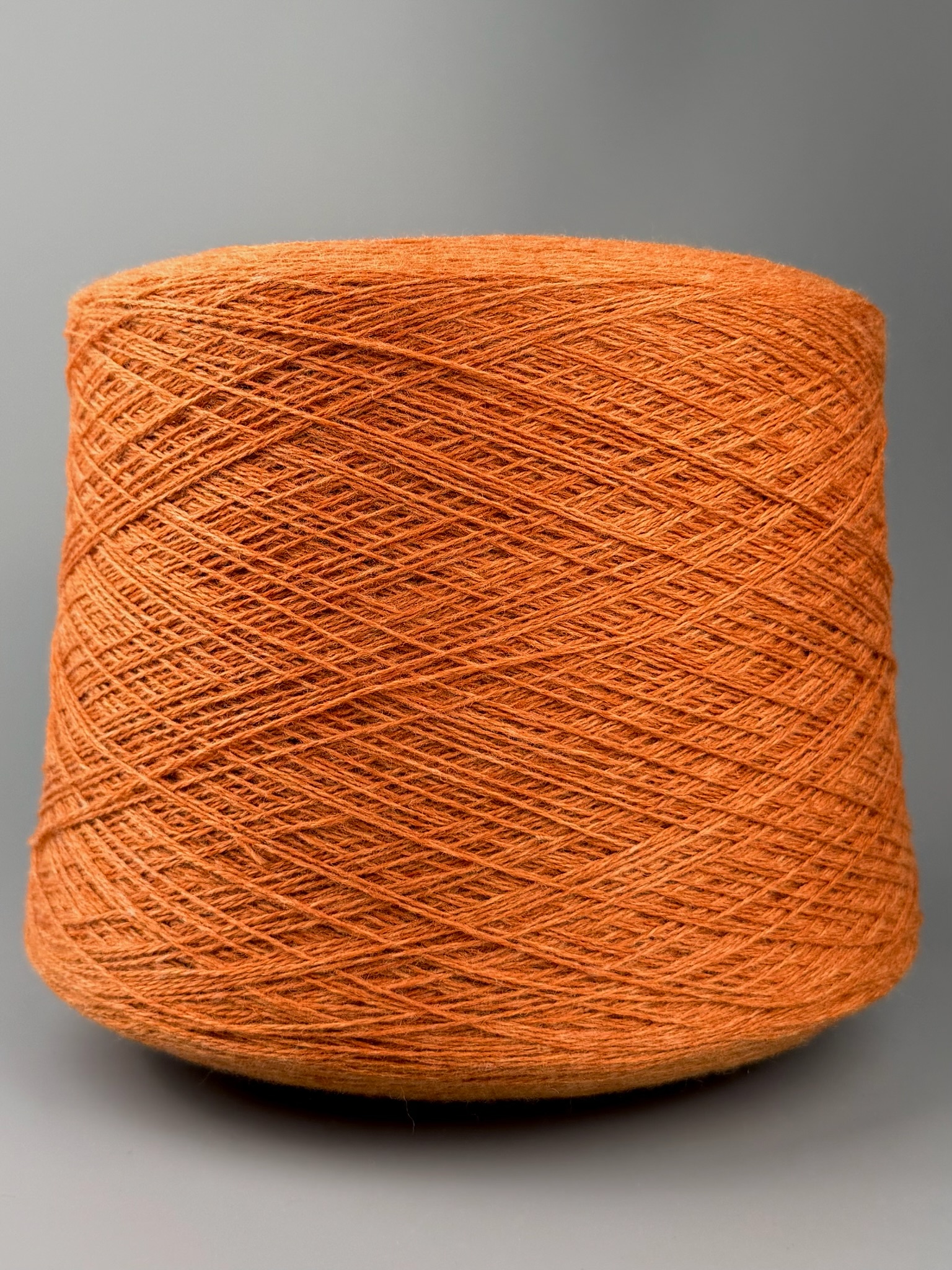 Botto Poala Art. Camargue 2/15 – Merino Supergeelong Garn col. Orange Mélange foto 2